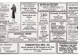Tenants advertising in the Los Angeles Times on opening day, October 29, 1936.  Courtesy of Christopher Kosek, www.christopherkosek.com