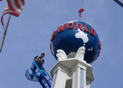 Crossroads Globe